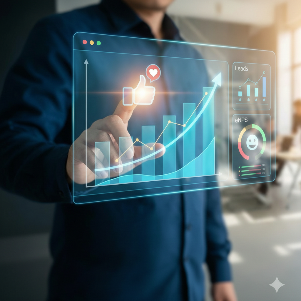 El Rediseño de marca se mide con KPIs como la tasa de conversión y la calidad de leads